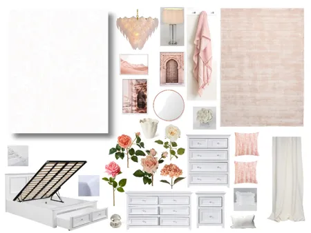 Coral House Bedroom Interior Design Mood Board by Sterlingrose on Style Sourcebook