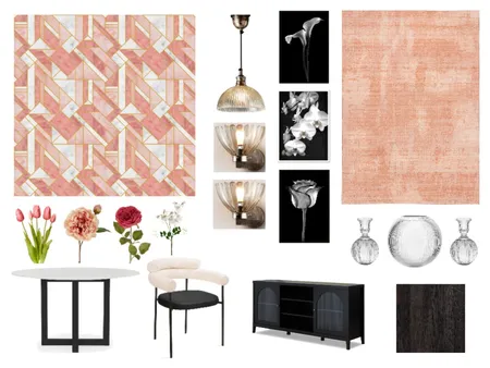 Coral House Dining Room Interior Design Mood Board by Sterlingrose on Style Sourcebook