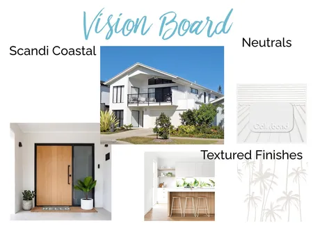 Vision Board - Scandi Coastal Interior Design Mood Board by Our Peninsula Build on Style Sourcebook