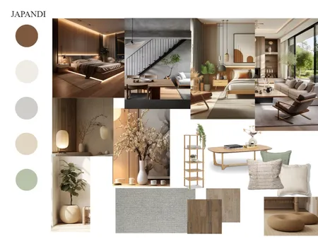 Japandi Mood Board Interior Design Mood Board by Darcycatap on Style Sourcebook