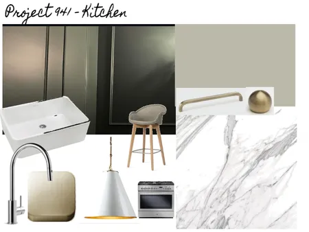 Project 941 - Kitchen Interior Design Mood Board by jominnaclancy@gmail.com on Style Sourcebook