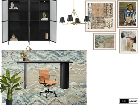 Home office mood board Interior Design Mood Board by C22 Studio on Style Sourcebook