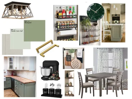 535 E State Street Kitchen Interior Design Mood Board by bai12345 on Style Sourcebook