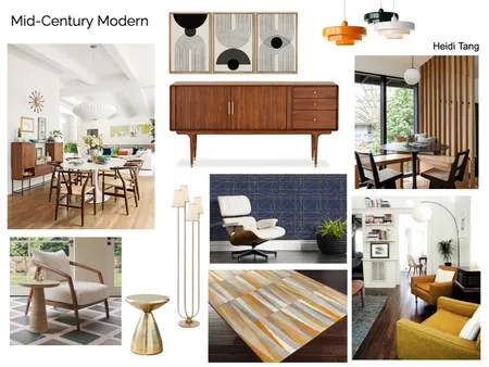 MCM Interior Design Mood Board by tangoamango on Style Sourcebook