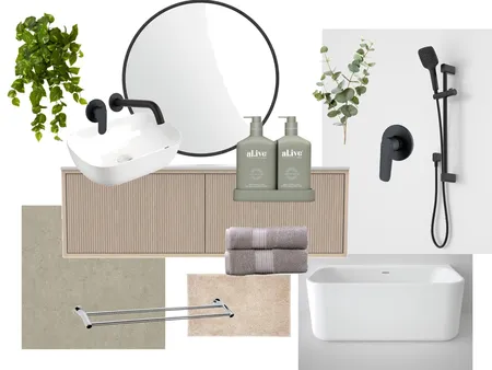 guest bath Interior Design Mood Board by ayeandkerv on Style Sourcebook