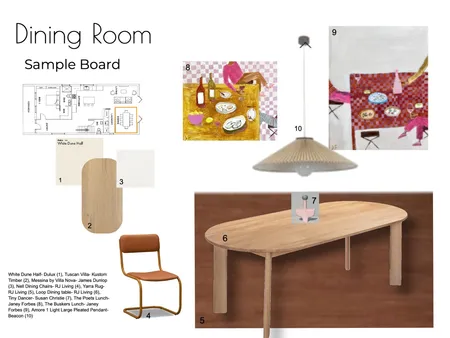 Dining room Interior Design Mood Board by Studio Hue on Style Sourcebook