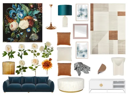 Moody Iris Interior Design Mood Board by Sterlingrose on Style Sourcebook