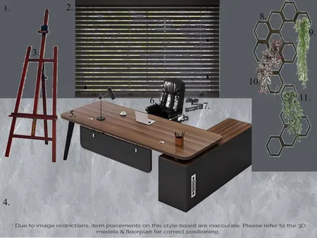 office space 1 Interior Design Mood Board by LTD.Design on Style Sourcebook