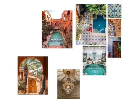 Moroccan Interior Mood Board Interior Design Mood Board by InteriorsbyYaz on Style Sourcebook