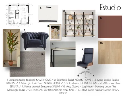 ESTUDIO Interior Design Mood Board by dieBlumeStudio on Style Sourcebook