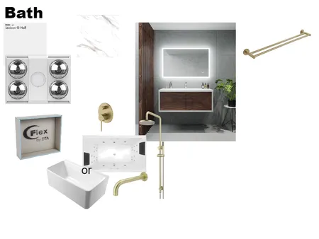 Bath Interior Design Mood Board by davem on Style Sourcebook