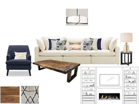 Living Room Sample Board Interior Design Mood Board by Madian on Style Sourcebook