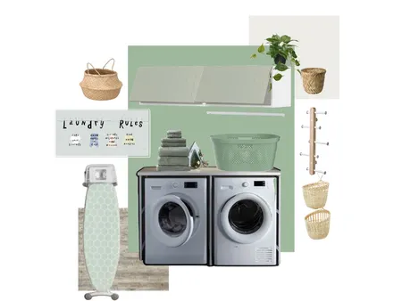 Sample Board Laundry Interior Design Mood Board by palmtreelove.interiordesign on Style Sourcebook