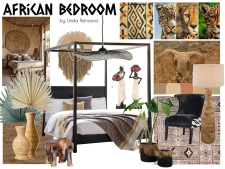 African Bedroom Mood Board Interior Design Mood Board by palmtreelove.interiordesign on Style Sourcebook