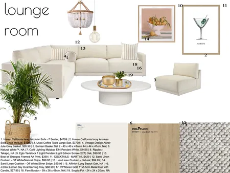 lounge room Interior Design Mood Board by tayhasweep on Style Sourcebook