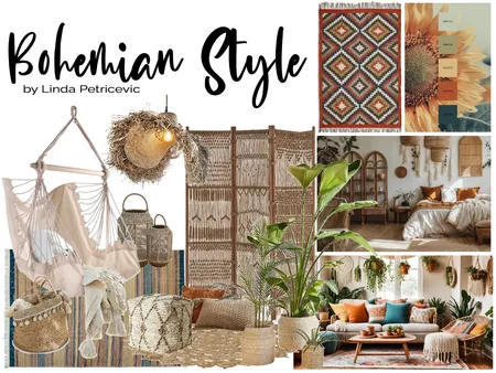 Boho Design Style Mood Board Interior Design Mood Board by palmtreelove.interiordesign on Style Sourcebook