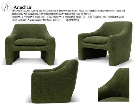 MCGEACHIE ARMCHAIR Interior Design Mood Board by BeckieChamberlain on Style Sourcebook
