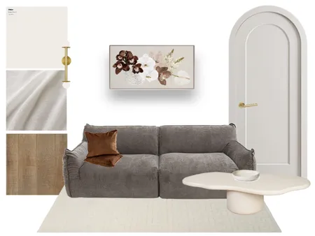 Grounded Living Room Tones Interior Design Mood Board by Style Sourcebook on Style Sourcebook