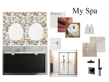 Spa Ensuite Interior Design Mood Board by Julia Johnston on Style Sourcebook