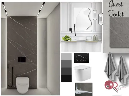 guest toilet  the hills Interior Design Mood Board by dimakatso on Style Sourcebook