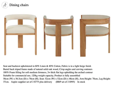 NELSON DINING CHAIR Interior Design Mood Board by BeckieChamberlain on Style Sourcebook