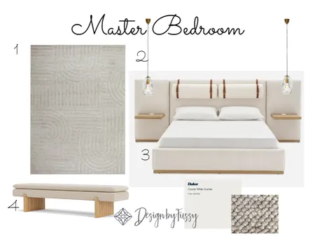 Master bedroom Interior Design Mood Board by DesignbyFussy on Style Sourcebook