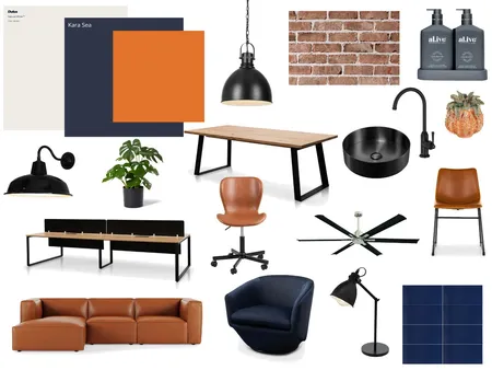 Industrial Interior Design Mood Board by Sheikah Co. on Style Sourcebook