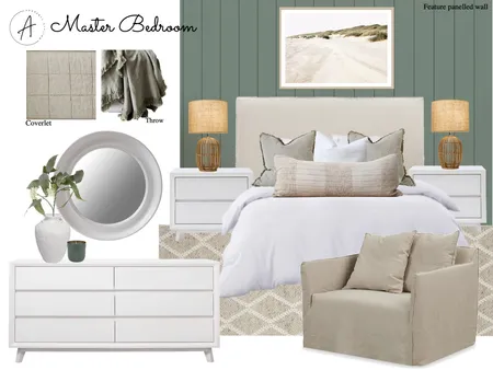 MASTER BEDROOM HAMLYN Interior Design Mood Board by BeckieChamberlain on Style Sourcebook