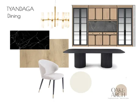 Project Tyandaga- Dining Mood Interior Design Mood Board by Oak + Arch on Style Sourcebook