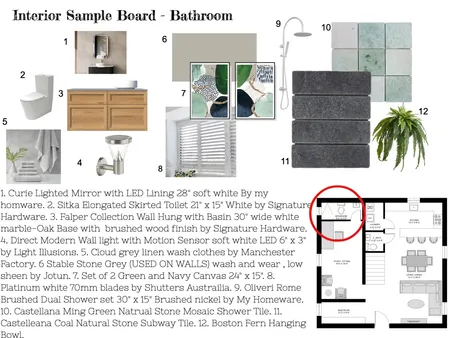 Bathroom Interior Design Mood Board by Jesus21011 on Style Sourcebook