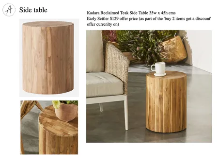 OUTDOOR SIDE TABLE Interior Design Mood Board by BeckieChamberlain on Style Sourcebook