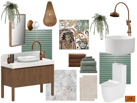 Modern Bathroom Mood Board Interior Design Mood Board by Stefort on Style Sourcebook