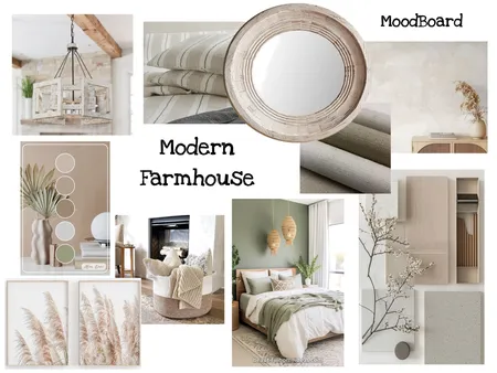 Modern Farmhouse Interior Design Mood Board by Beata Toth on Style Sourcebook