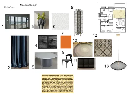 DiningRoom Interior Design Mood Board by Noelien on Style Sourcebook