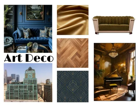 Art Deco Interior Design Mood Board by MelanieGladstone on Style Sourcebook