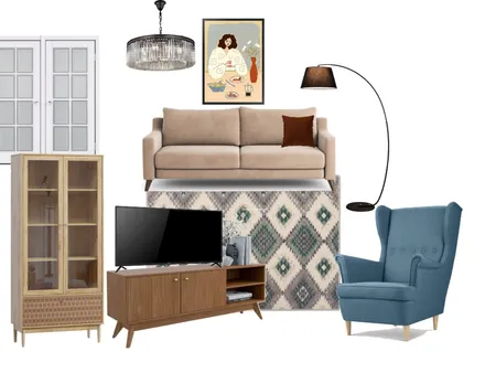 Living Room v2 Interior Design Mood Board by Iceberg on Style Sourcebook