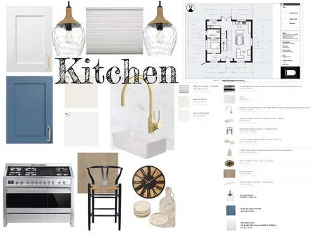 Assignment 9 Kitchen Final Interior Design Mood Board by Bronwyn's Designs on Style Sourcebook