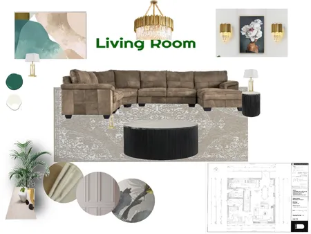 Living Room Monochromatic for Assignment 9 29-10-24 Interior Design Mood Board by JudyK on Style Sourcebook