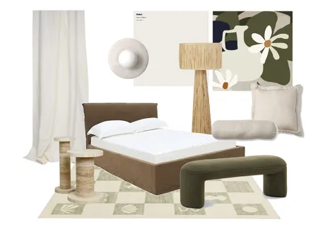 Green with Envy Bedroom Interior Design Mood Board by Muse Design Co on Style Sourcebook