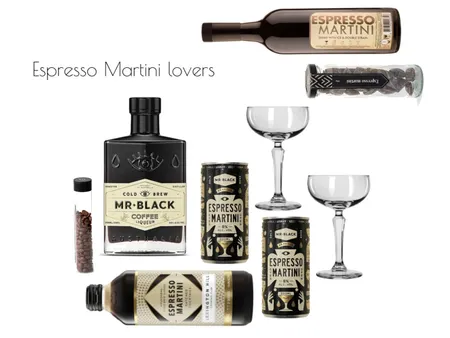 espresso martini Interior Design Mood Board by Sonya Ditto
