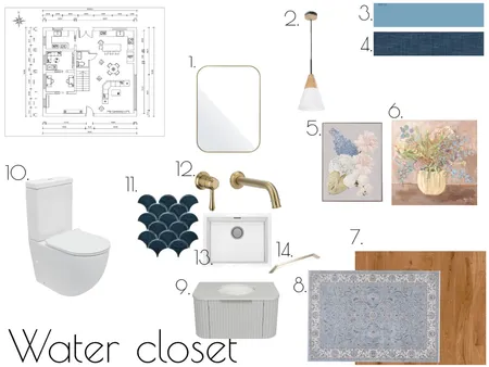 water closet Interior Design Mood Board by RRM on Style Sourcebook