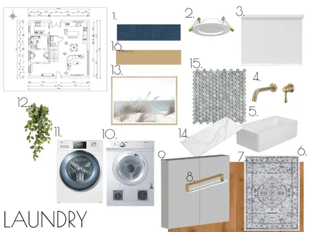 laundry sample board Interior Design Mood Board by RRM on Style Sourcebook