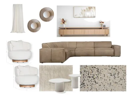 Loiunge Room - Marconi New Bone Interior Design Mood Board by Sandra Chambers on Style Sourcebook