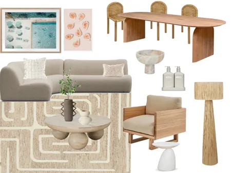 Living Room Interior Design Mood Board by Bianco Studio on Style Sourcebook