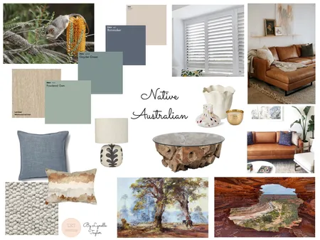 Living Room Module 10 Part A Interior Design Mood Board by LTaylor on Style Sourcebook