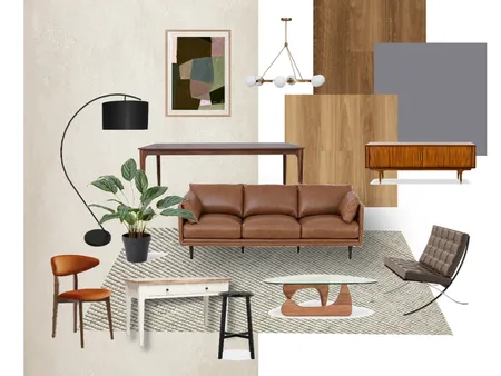 MB mid century modern Interior Design Mood Board by neynhu on Style Sourcebook