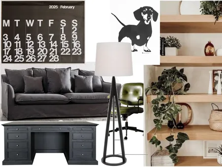 Upstairs Office Interior Design Mood Board by brontemary.smith@gmail.com on Style Sourcebook