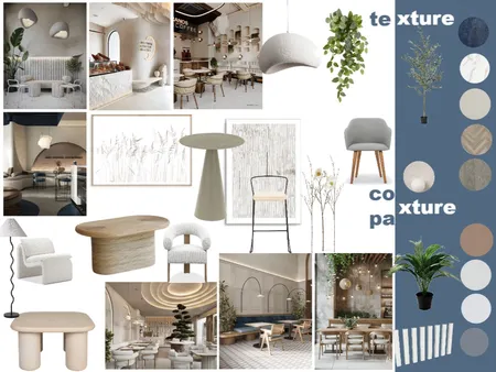 resturant Interior Design Mood Board by ALAA712 on Style Sourcebook