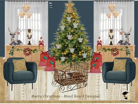 Christmas Interior Design Mood Board by De Novo Concepts on Style Sourcebook