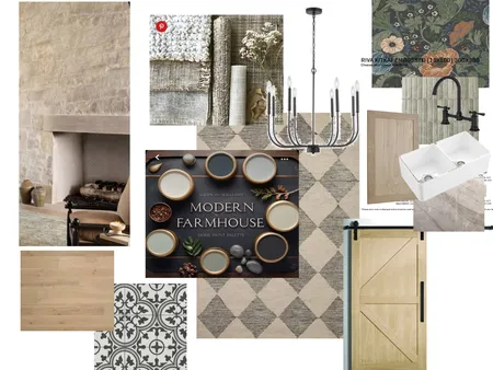 modern farmhouse Interior Design Mood Board by julie@jfm.ca on Style Sourcebook